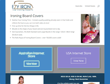 Tablet Screenshot of ezyiron.com